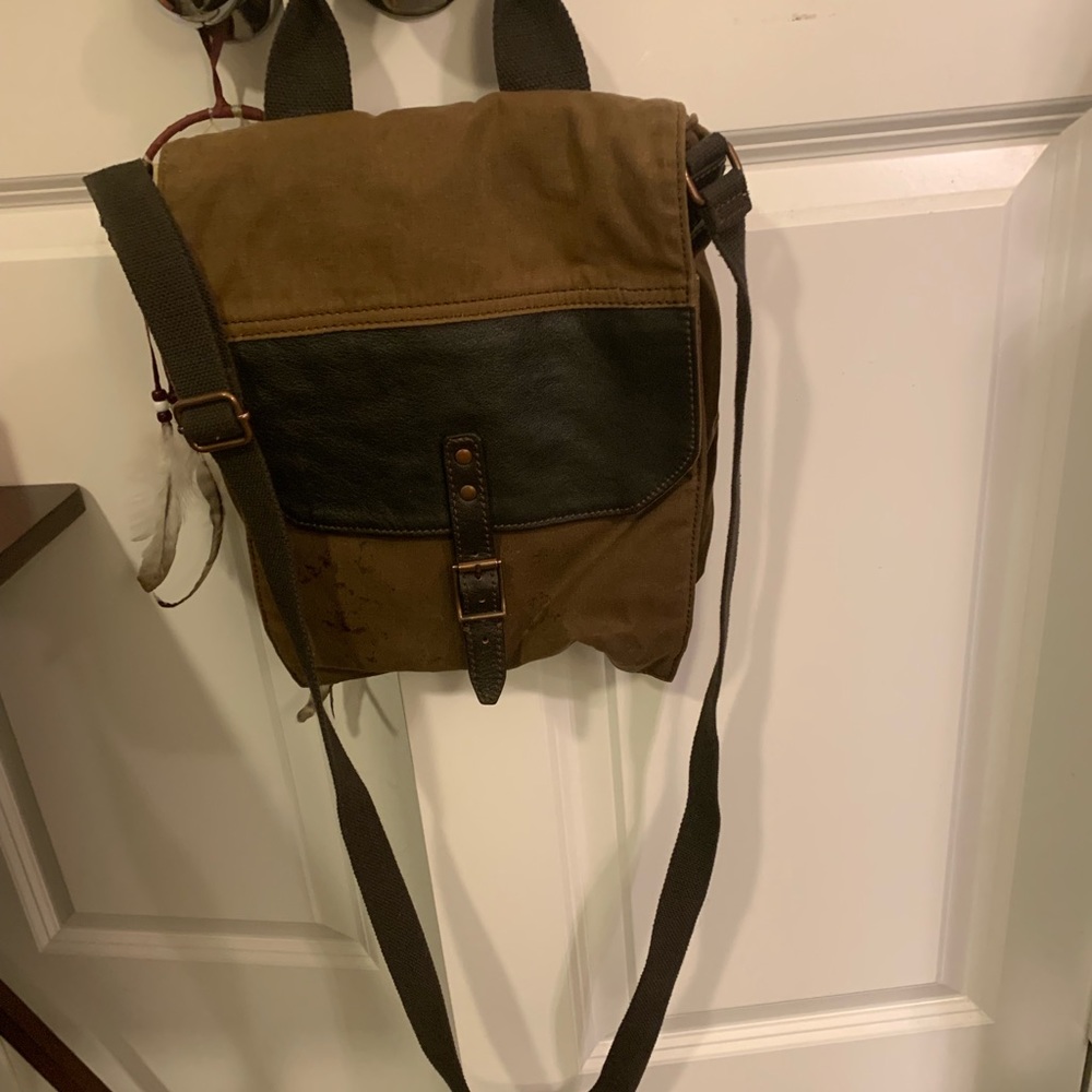 Brown satchel